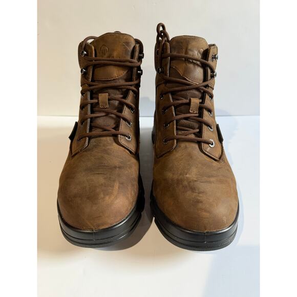 Wolverine Durashocks Icon 6 in SOFT TOE Work Boots Men Dark Brown Size 11.5 main image 5